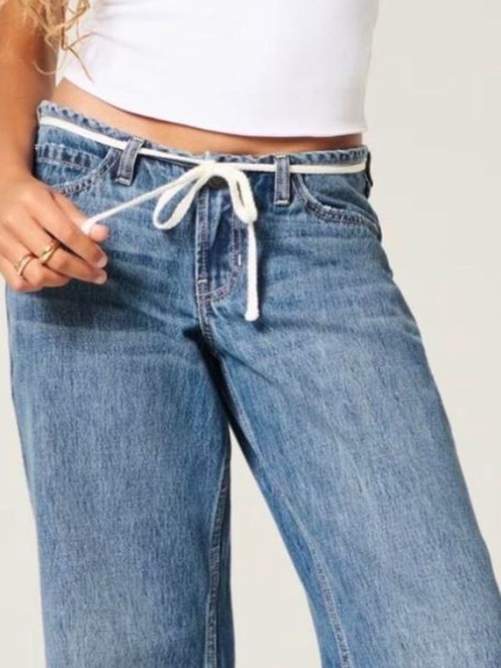 Hollister Ultra Low-Rise Blue Women’s Jeans